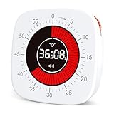 Cuteefun 60 Minuten Visueller Timer, Leiser Countdown Timer,...