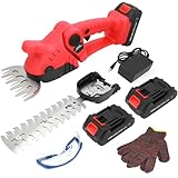 Akku Strauchschere 21V, 2-in-1 Handheckenschneider, 1260 U/min Elektrischer...