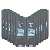 12x Dove Men+Care 3-in-1 Duschgel Clean Comfort Duschbad für Körper,...