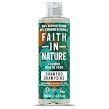 Faith In Nature Natürliches Kokosnuss-Shampoo, Feuchtigkeitsspendend,...