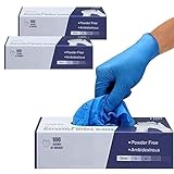 PANKTI Surgicals Nitril-handschuhe, puderfrei, Lebensmittelqualität,...