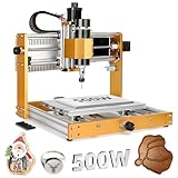 LUNYEE 500 W Ganzmetall CNC-Fräsmaschine, 3018 Pro Max CNC-Holzfräse,...