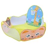 Kinderspielzelt, faltbar, Kinderspielzeug, Cartoon-Design, Ballbecken,...