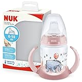 NUK First Choice+ Trinklernflasche | 6–18 Monate | 150 ml | Temperature...