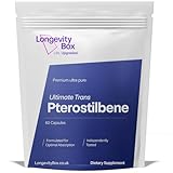 Longevity Box Pterostilben 150 mg – 60 Kapseln – 99 % reines...