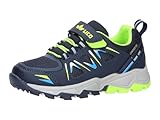 Lico Unisex Kinder Allen VS Cross-Laufschuh, marine/blau/lemon, 34 EU