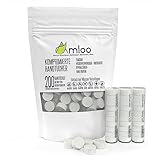 AMLOO 200 Magic Komprimierte Handtücher. Mini-Reisehandtuch für...