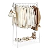 SONGMICS Kleiderständer, Garderobe, Garderobenständer, Kleiderablage,...