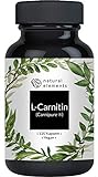 L-Carnitin 2000 - Premium: Carnipure® von Lonza - 120 Kapseln -...