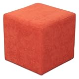 Staboos Sitzwürfel 42cm - Hochwertiger Sitzhocker Pflegeleichter Pouf...