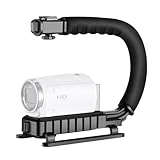 U-Grip Camcorder-Stabilisator-Griff, DSLR-Handheld-Gimbal, C-Form,...