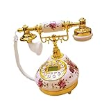 BaotyJie Retro-Telefon, Vintage-Telefon, dekoratives Ornament,...