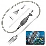 Zyiphor Mulmsauger für Aquarien – Kiesreiniger, Bodenreiniger und...