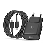 25W USB C Ladegerät Schnellladekabel Ladekabel für Samsung Galaxy S25 S24...