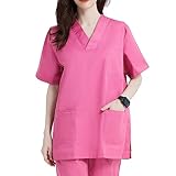 MISEMIYA - Medizinische Uniformen Unisex Top Krankenschwester Krankenhaus...