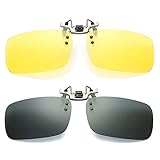 Polarisierte Sonnenbrille zum Anklippen, UV400-Sonnenbrille, polarisierte...