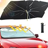 Sonnenschutz Auto Frontscheibe Innen, Aluusy 2025 Faltbarer Sommer...