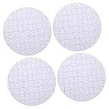 IMIKEYA 4 Stück Teiliges Sublimations Puzzle Leere DIY Puzzles für...