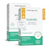 Omega 3 Kinder - 330 mg DHA pro Tagesdosis - Omega 3 vegan aus Algenöl -...