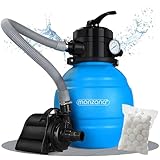 Monzana® Sandfilteranlage MZPP100 5000 l/h bis 20.000L Pool inkl...