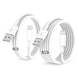 IPhone Ladekabel 2Pack 1M+2M USB auf Lightning Kabel MFi Zertifiziert für...
