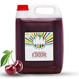 Rainbow Slush Sirup AZO und Glycerin Frei | Geschmack Kirsche | Konzentrat...