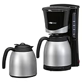 Clatronic® Kaffeemaschine mit Thermokanne | inkl. 2 Thermokannen je 1...