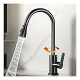 Küchenspülenarmatur mit hohem Bogen, Küchenarmatur aus Edelstahl,...