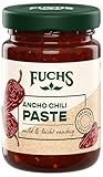Fuchs Gewürze - Ancho Chili Paste | Mild, leicht rauchige Würzpaste mit...