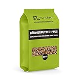 KLASEBO Körnerfutter Plus, Geflügelfutter Premium 25 kg für Hühner,...
