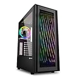 Sharkoon RGB Wave, ATX Gaming PC Gehäuse