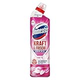 Domestos Kraft & Frische WC Gel Floral Fresh Reinigungsmittel mit frischem...