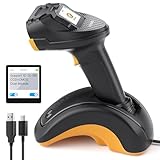 Inateck Barcode Scanner Bluetooth, 2D 1D Wireless Handheld Scanner, QR Code...