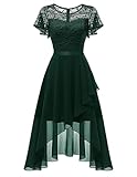 WedTrend Wedtrend Cocktailkleid Damen Vokuhila Abendkleid Chiffonkleid...