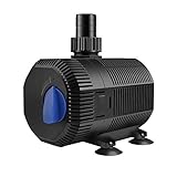 YAOBLUESEA Eco Teichpumpe Filterpumpe Bachlaufpumpe 2300L/H 35W Energiespar...