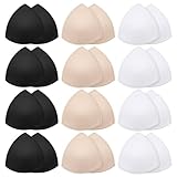Yolev 12 Paar BH Einlagen Einsätze Atmungsaktive Bh Pads Sport BH-Push Up...