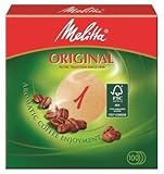 500 x Rundfilter/Kaffeefilter'Melitta' Original 1 (Rund/Naturbraun)