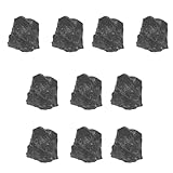 MINAOLULUS Basalt Saunasteine 10 Stück 3-4cm Hochtemperaturbeständig...