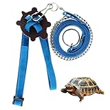 EIHI 1 Stück Leder-Geschirrriemen für Schildkröten, verstellbares...