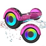 ELEKGO Hoverboard 6,5 Zoll mit Bluetooth-Lautsprecher Selbstbalancierender...