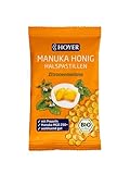 HOYER Manuka Honig Halspastillen Bio mit Propolis & Zitronenmelisse - Mit...