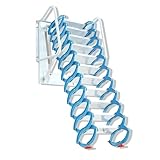 Rieort Dachbodentreppe, Wandmontierte Dachbodenleiter, Herunterziehbare...