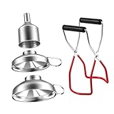 FUNNETOYU Teiliges Trichter mit Rutsch Funktion Lifter für Öl Wein...