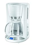 Russell Hobbs Kaffeemaschine [Digitaler Timer, Brausekopf für optimale...