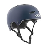 TSG Helm Evolution Solid Color, Blau(satin blue), S/M, 75046