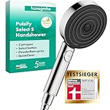 hansgrohe Pulsify Select S - wassersparender Duschkopf 9 l/min (EcoSmart),...