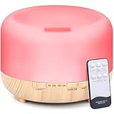 Retoo Aroma Diffuser, Ultraschall Aromatherapie Luftbefeuchter 500ml, Öle...