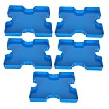 FELTECHELECTR 5 Stück Teiliges Puzzle Sortier tablett aus Langlebigem mit...
