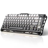 GravaStar Mercury K1 75% Mechanische Gaming-Tastatur, Exoskelett-Design Aus...