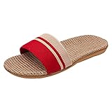 Generisch Damen Cozy Slides Plateau Pantoletten Strandschuhe Blumen...